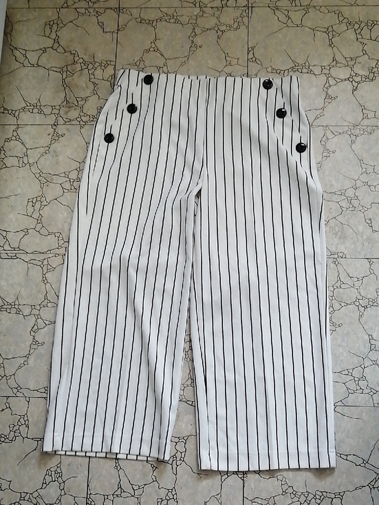 one 5 one Pants - One5One White Striped Pants